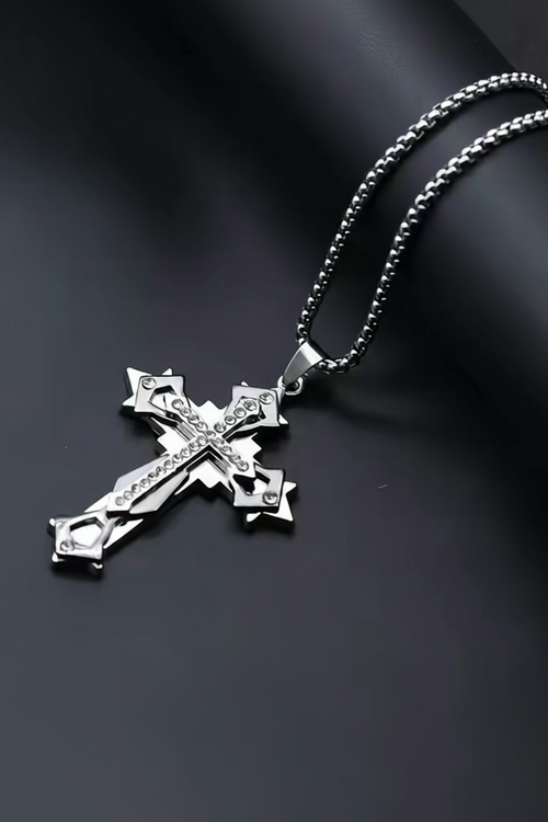 Iron Faith Cross Necklace