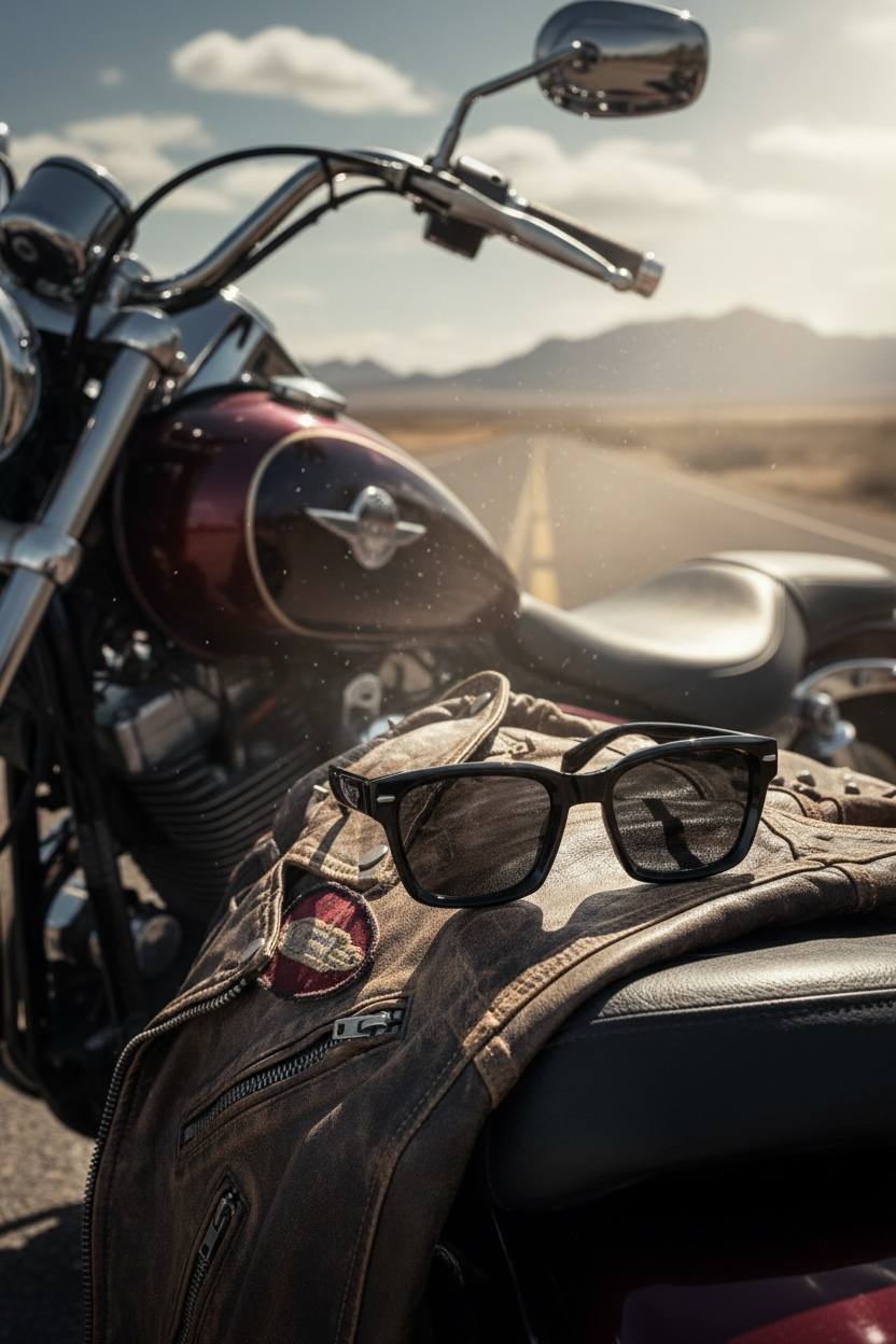 Midnight Blackout Riding Sunglasses