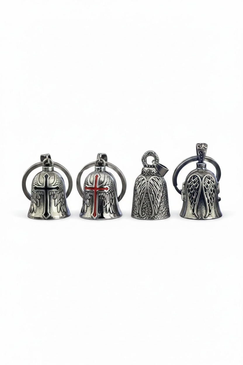 Biker Guardian Bell – Lucky Motorcycle Bell for Protection & Safe Riding